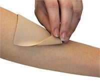 Pedifix Visco-Gel Silicone Gel Sheeting Visco-GEL Silicone 4 X 6 Inch Fabric Cover - 3080