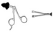 Elmed 10mm Dissectors and Graspers Duval Grasper Axial Serrations, 40mm Tip - Uninsulated Handles