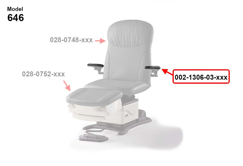 Chair Arm Rest Kit