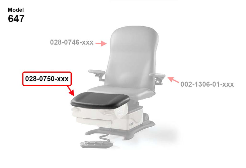 Chair Foot Section Upholstery