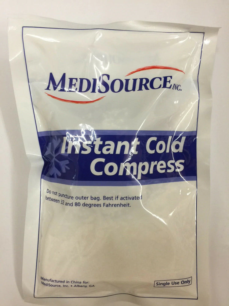 Medisource - Instant Cold Pack General Purpose Standard 6 X 9 Inch Plastic Disposable - MDZ/CP6X9