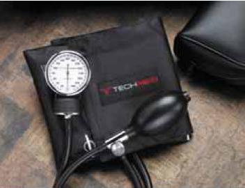 Tech-Med - Aneroid Sphygmomanometer Unit 2-Tubes Child Small Cuff - 2010C