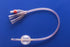 Soft Simplastic - Foley Catheter 3-Way Couvelaire Tip 30 cc Balloon 22 Fr. PVC - 664130-000220