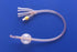 Soft Simplastic - Foley Catheter 3-Way Couvelaire Tip 30 cc Balloon 22 Fr. PVC - 664176-000220