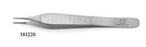 Teleflex Medical Pilling Dressing Forceps Adson 4-3/4 Inch Stainless Steel NonSterile NonLocking Thumb Handle Straight Serrated Tips - 181220
