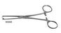 Teleflex Medical Pilling Tissue Forceps Allis 6 Inch Stainless Steel NonSterile Ratchet Lock Finger Ring Handle Straight 4 X 5 Teeth - 182850