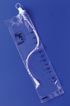 PocketPac - Intermittent Closed System Catheter Stright Tip 14 Fr. Without Balloon Silicone - 10096140