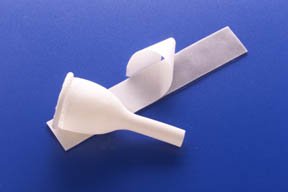 Golden-Drain - Male External Catheter Foam Strap Latex Medium - A1000M