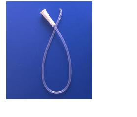 Easy Cath - Urethral Catheter Coude Tip Uncoated PVC 12 Fr. 16 Inch - EC129