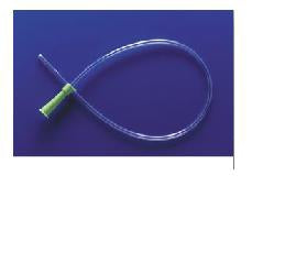 Easy Cath - Urethral Catheter Straight Tip / Soft Uncoated PVC 14 Fr. 16 Inch - ECS140