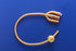 Teleflex Medical Rusch Gold Foley Catheter 3-Way Standard Tip 5 cc Balloon 22 Fr. Silicone Coated Latex - 183405220