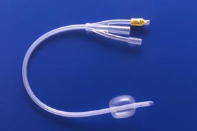 Rusch - Foley Catheter 3-Way Standard Tip 30 cc Balloon 20 Fr. Silicone - 173830200