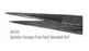 Centurion - Splinter Forceps 4-1/2 Inch Length Floor Grade Stainless Steel Sterile NonLocking Thumb Handle Straight Fine Point Serrated Tips - Medline - 66165