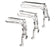 Trinity Sterile - Vaginal Speculum NonSterile Office Grade Plastic Small Double Blade Duckbill Disposable Built-In Light Source - 22200