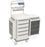 Anesthesia Cart with Key Lock