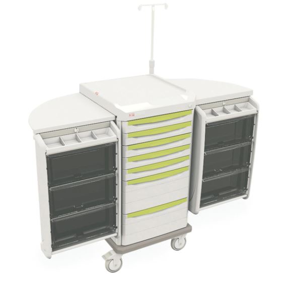 Metro Crash SXRSIV Starsys IV Therapy Cart
