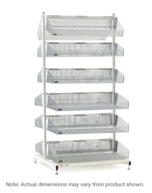 12-Basket Shelving Unit