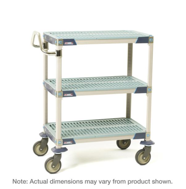 Plastic Shelving Utility Carts
