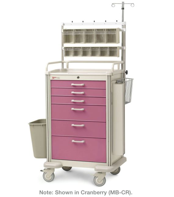 Basix Plus Anesthesia Cart