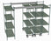 Metro Crash Metro Top-Track Overhead Track Shelving Complete Kit with Super Erecta Pro Shelves