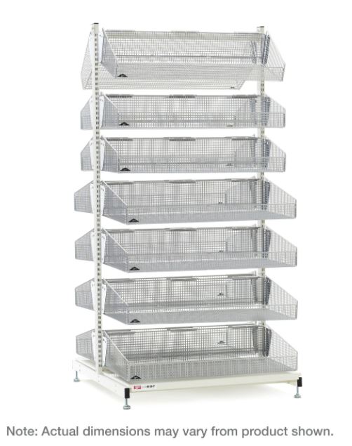 14-Basket Shelving Unit