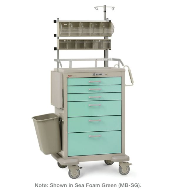 Basix Anesthesia Cart