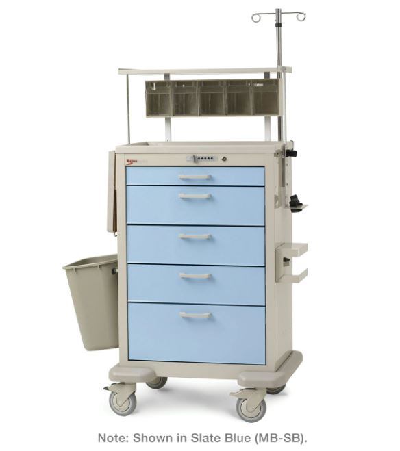 Basix Anesthesia Cart