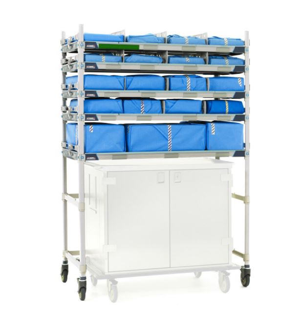 Shelving Units with Roll-under Storage