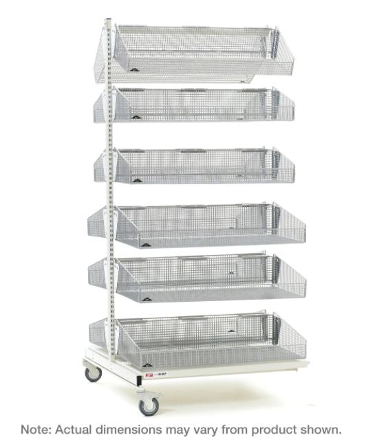 12-Basket Shelving Add-On Unit