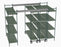 Metro Crash Metro Top-Track Overhead Track Shelving Complete Kit with Super Erecta Pro Shelves