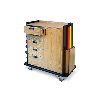 Hausmann Mobile Therapy Station - 44" x 24" x 42", - 5556