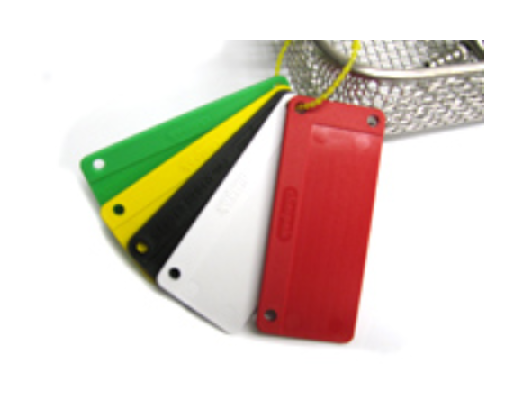 Healthmark Tray Identification Tags Plastic Tie, 0.14" x 5.91" 100 Each, TIE001