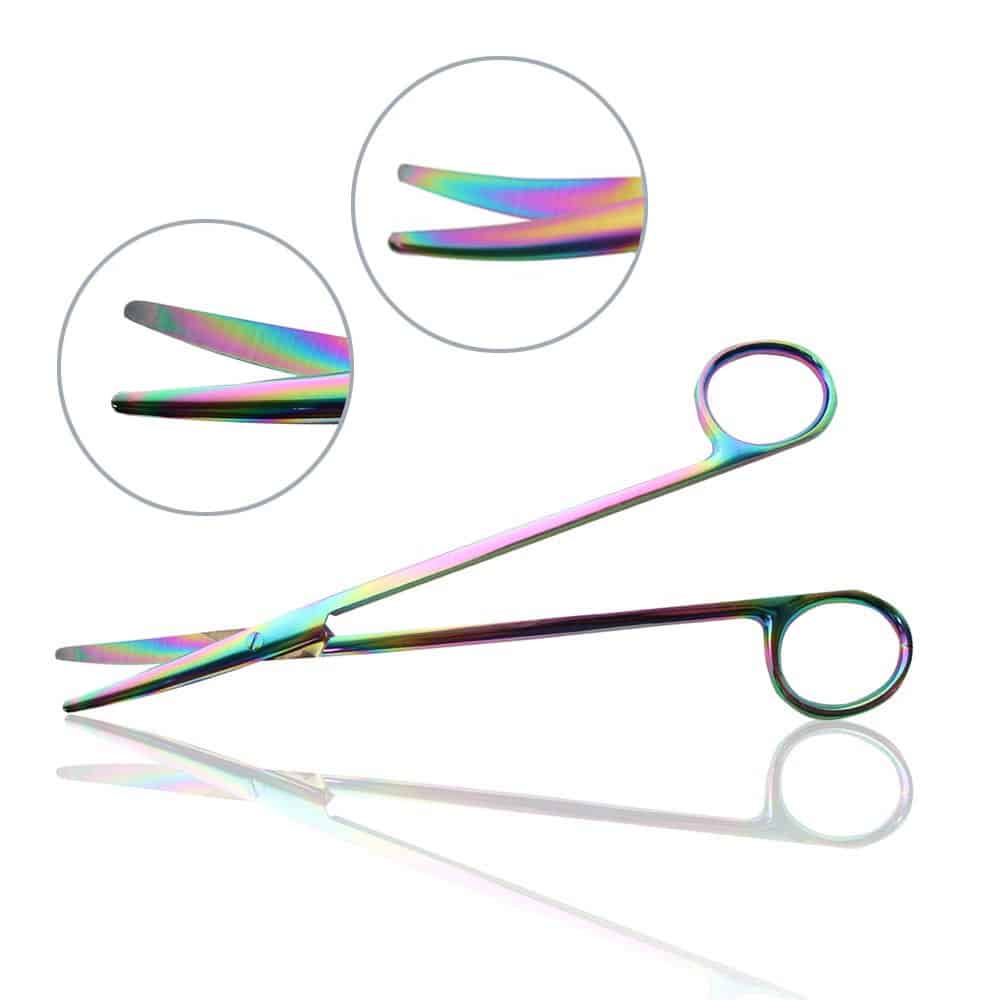Mopec Scissors, Titanium, Metzenbaum