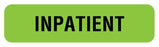 Medical Labels - Inpatient Chart Label, 1-1/4" x 5/16"