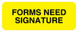 Medical Labels - Consent & Form Label, 2-1/4" x 7/8"
