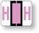 Medical Labels - Alpha File Folder Label - Tab and Smead BCCR Compatible - Lavender, 1-1/4" x 1"