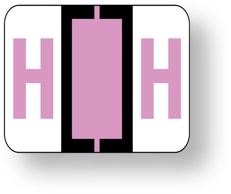 Medical Labels - Alpha File Folder Label - Tab and Smead BCCR Compatible - Lavender, 1-1/4" x 1"