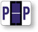 Medical Labels - Alpha File Folder Label - Tab and Smead BCCR Compatible - Purple, 1-1/4" x 1"