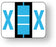 Medical Labels - Alpha File Folder Label - Tab and Smead BCCR Compatible - Blue, 1-1/4" x 1"
