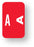 Medical Labels - Alpha File Folder Label - Smead ACC Compatible Series, 1" x 1-5/8"