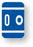 Medical Labels - Alpha File Folder Label - Smead ACC Compatible Series, 1" x 1-5/8"