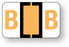 Medical Labels - Alpha File Folder Label - Ident-A-File Labeling System, 1-5/8" x 1"