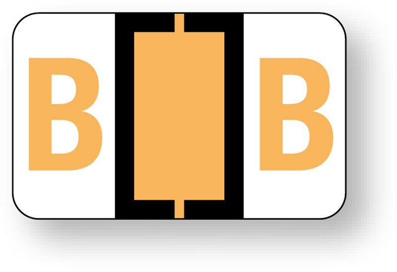 Medical Labels - Alpha File Folder Label - Ident-A-File Labeling System, 1-5/8" x 1"
