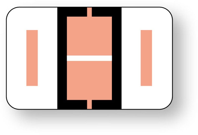 Medical Labels - Alpha File Folder Label - Ident-A-File Labeling System, 1-5/8" x 1"