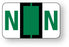 Medical Labels - Alpha File Folder Label - Ident-A-File Labeling System, 1-5/8" x 1"