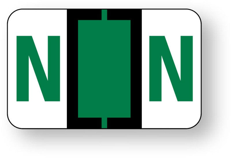 Medical Labels - Alpha File Folder Label - Ident-A-File Labeling System, 1-5/8" x 1"