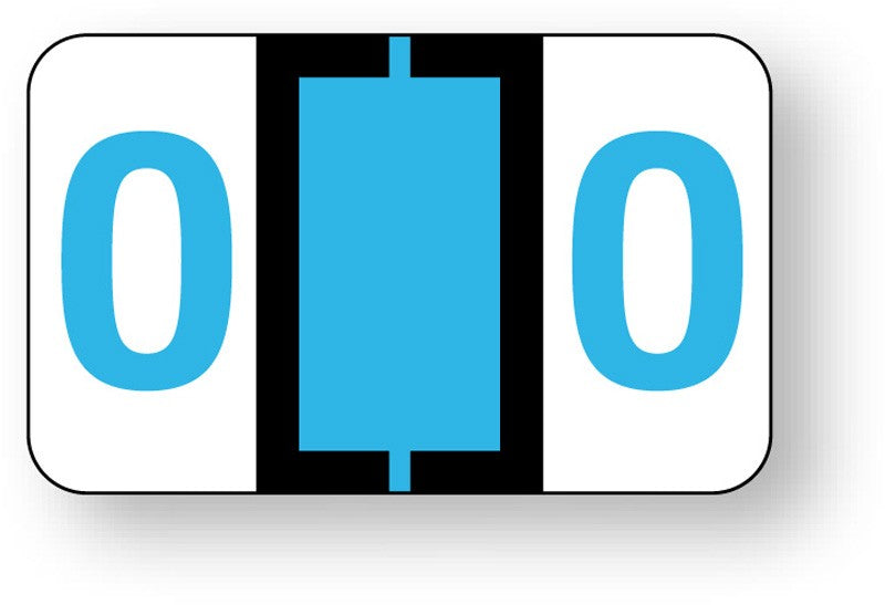 Medical Labels - Alpha File Folder Label - Ident-A-File Labeling System, 1-5/8" x 1"