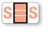 Medical Labels - Alpha File Folder Label - Jeter 5100 Compatible Series, 1-5/8" x 15/16"