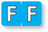 Medical Labels - Alpha File Folder Label - Barkley ABKM Compatible Series, 1-1/2" x 1"