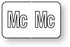 Medical Labels - Alpha File Folder Label - Barkley ABKM Compatible Series, 1-1/2" x 1"